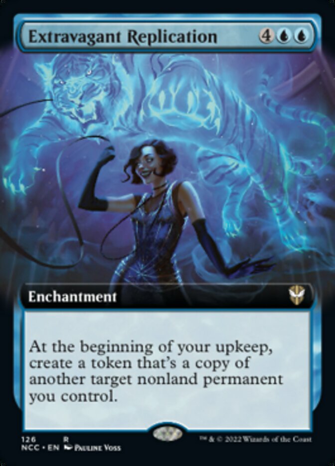 Extravagant Replication (Extended Art) [Streets of New Capenna Commander] | Gam3 Escape