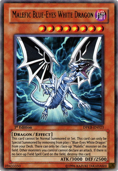 Malefic Blue-Eyes White Dragon [DPKB-EN023] Ultra Rare | Gam3 Escape