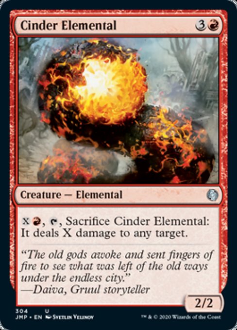 Cinder Elemental [Jumpstart] | Gam3 Escape