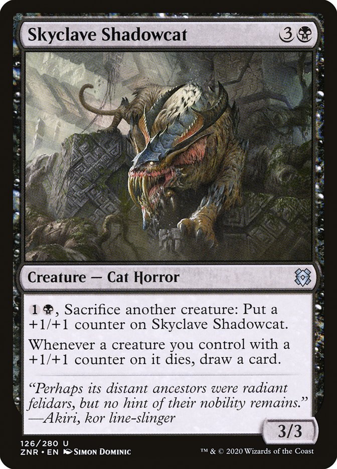 Skyclave Shadowcat [Zendikar Rising] | Gam3 Escape