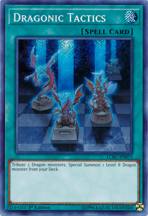 Dragonic Tactics [LCKC-EN073] Secret Rare | Gam3 Escape