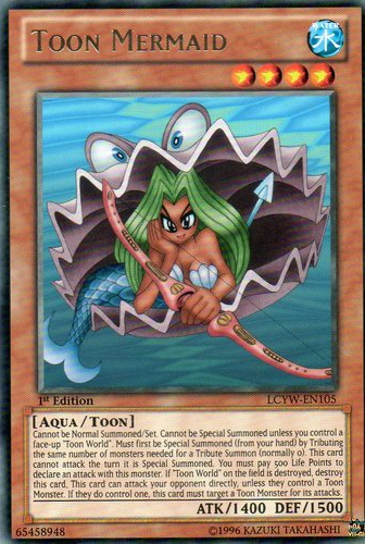 Toon Mermaid [LCYW-EN105] Rare | Gam3 Escape