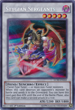 Stygian Sergeants [LC5D-EN243] Secret Rare | Gam3 Escape