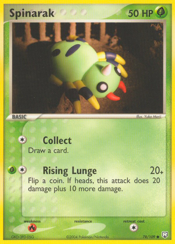 Spinarak (78/109) [EX: Team Rocket Returns] | Gam3 Escape