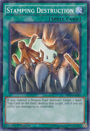 Stamping Destruction (Shatterfoil) [BP03-EN142] Common | Gam3 Escape