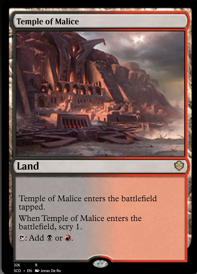 Temple of Malice [Starter Commander Decks] | Gam3 Escape