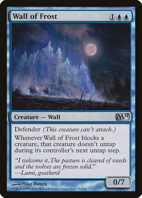 Wall of Frost [Magic 2011] | Gam3 Escape