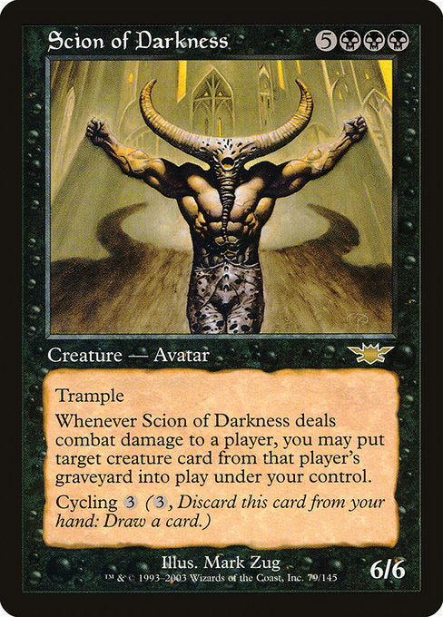 Scion of Darkness [Legions] | Gam3 Escape