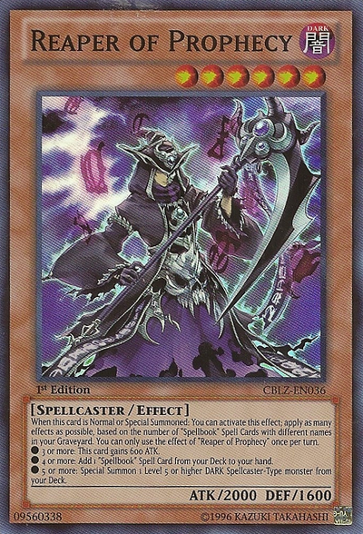 Reaper of Prophecy [CBLZ-EN036] Super Rare | Gam3 Escape