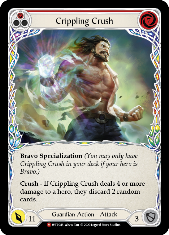 Crippling Crush [WTR043] Unlimited Rainbow Foil | Gam3 Escape