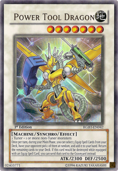 Power Tool Dragon [RGBT-EN042] Ultra Rare | Gam3 Escape