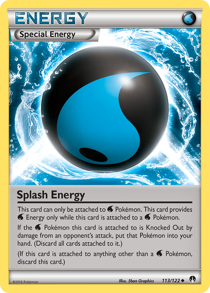 Splash Energy (113/122) [XY: BREAKpoint] | Gam3 Escape