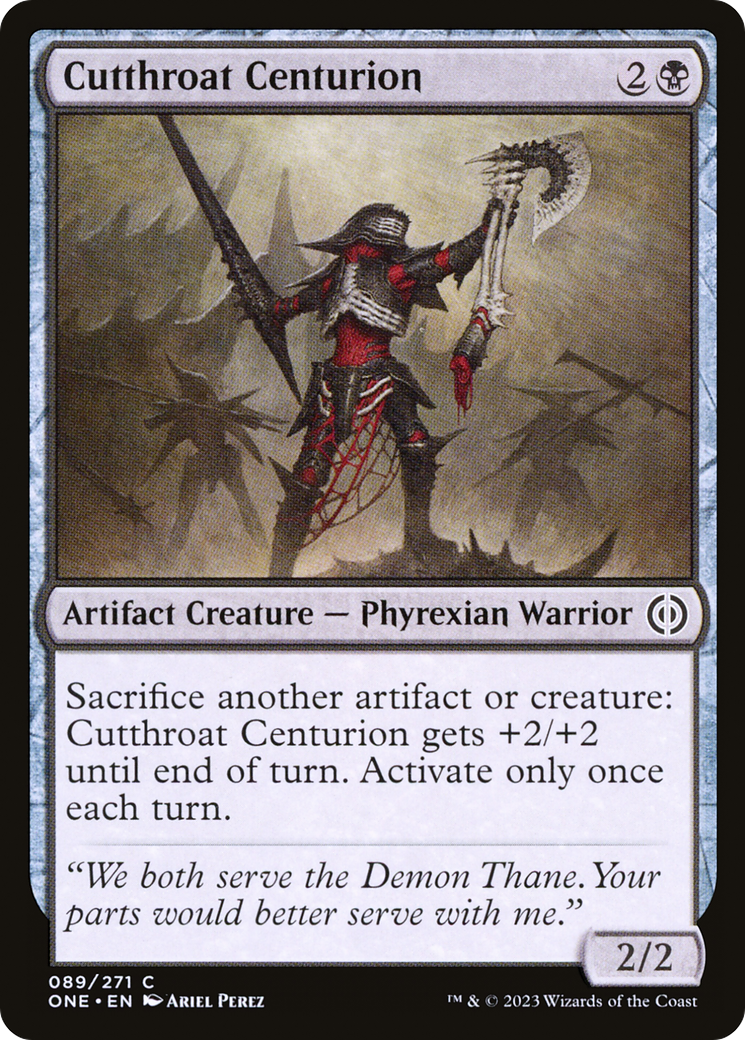 Cutthroat Centurion [Phyrexia: All Will Be One] | Gam3 Escape