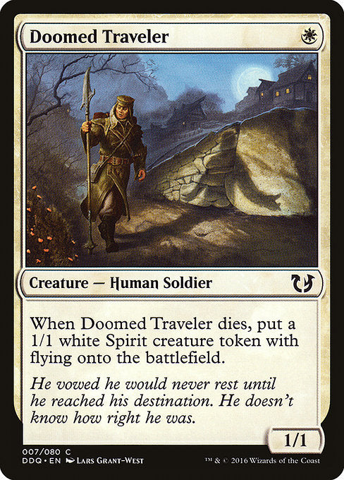 Doomed Traveler [Duel Decks: Blessed vs. Cursed] | Gam3 Escape