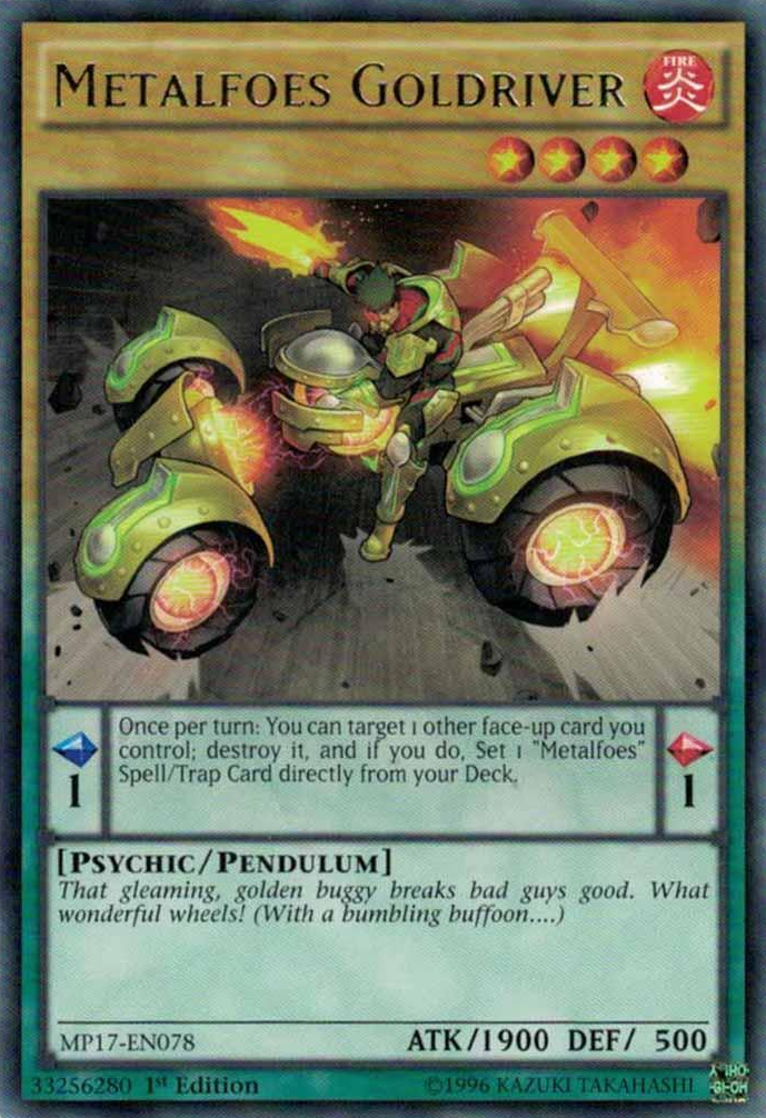 Metalfoes Goldriver [MP17-EN078] Rare | Gam3 Escape