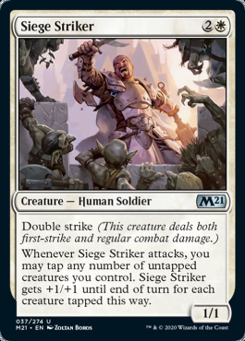 Siege Striker [Core Set 2021] | Gam3 Escape