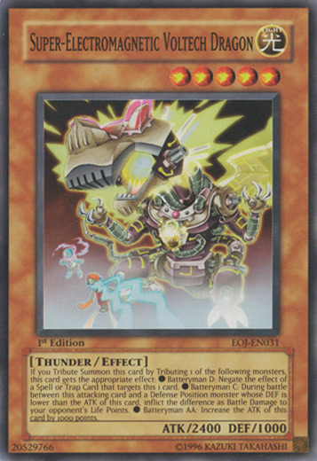 Super-Electromagnetic Voltech Dragon [EOJ-EN031] Super Rare | Gam3 Escape