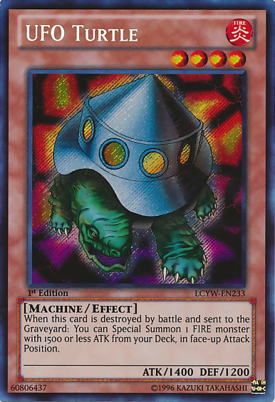 UFO Turtle [LCYW-EN233] Secret Rare | Gam3 Escape