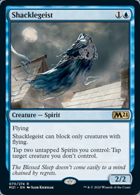 Shacklegeist [Core Set 2021] | Gam3 Escape