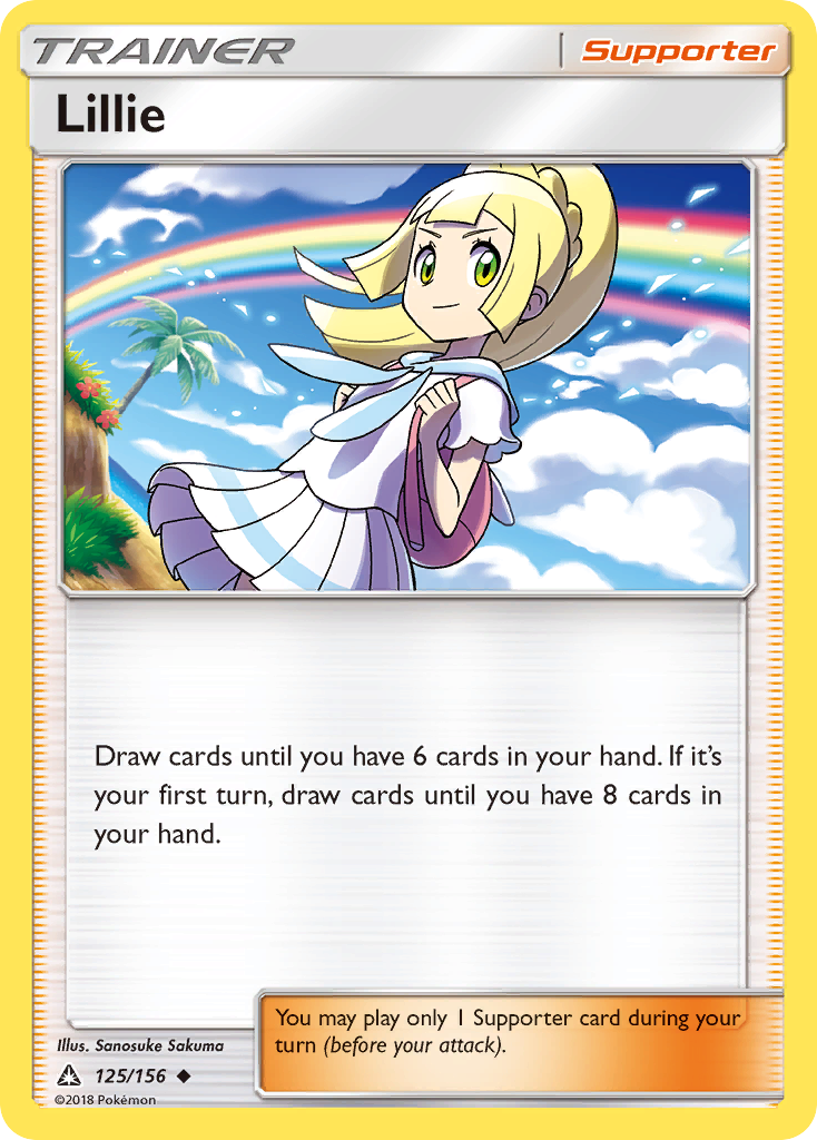 Lillie (125/156) [Sun & Moon: Ultra Prism] | Gam3 Escape