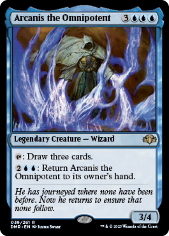 Arcanis the Omnipotent [Dominaria Remastered] | Gam3 Escape