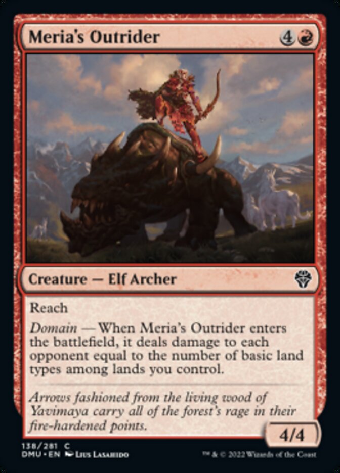 Meria's Outrider [Dominaria United] | Gam3 Escape