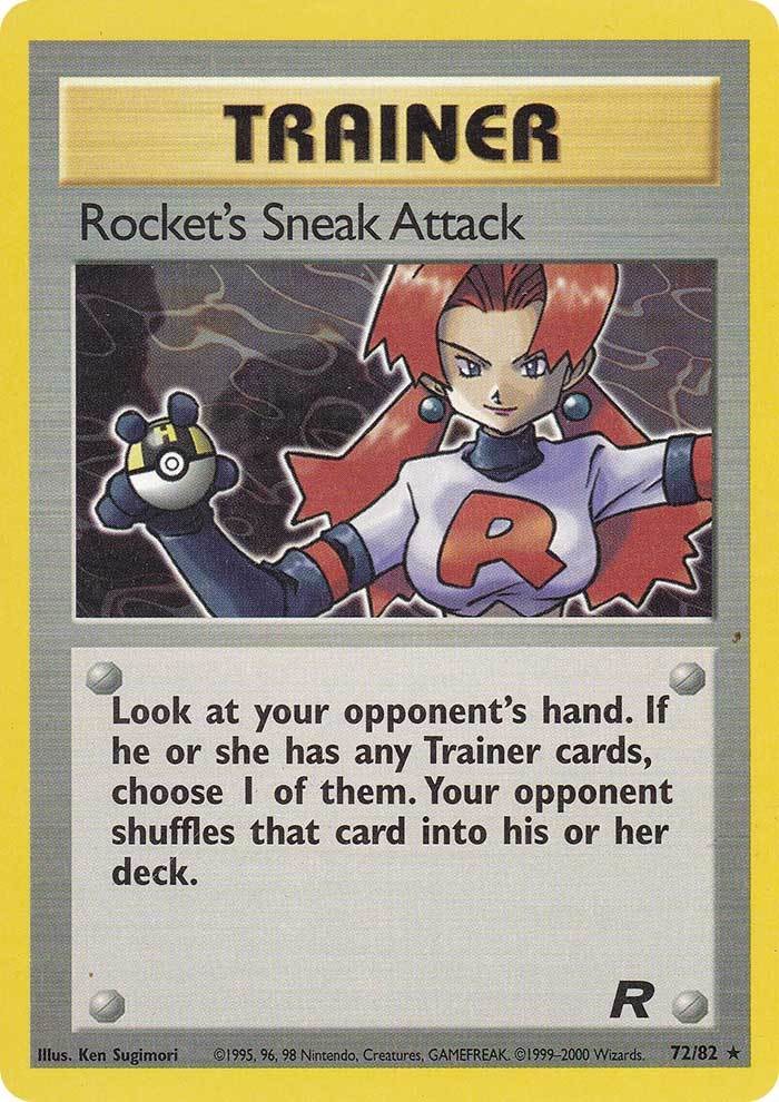 Rocket's Sneak Attack (72/82) [Team Rocket Unlimited] | Gam3 Escape