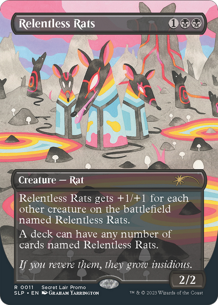 Relentless Rats (0011) [Secret Lair Showdown] | Gam3 Escape