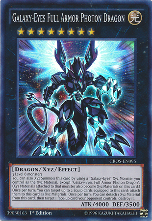 Galaxy-Eyes Full Armor Photon Dragon [CROS-EN095] Super Rare | Gam3 Escape