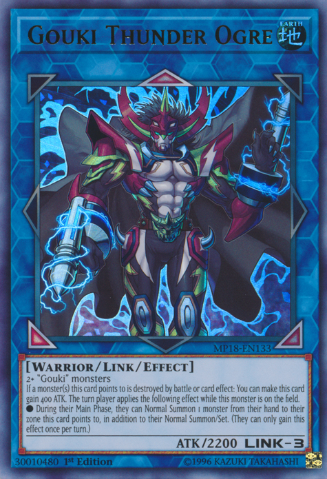 Gouki Thunder Ogre [MP18-EN133] Ultra Rare | Gam3 Escape