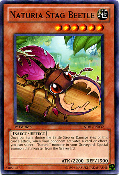 Naturia Stag Beetle [STBL-EN032] Common | Gam3 Escape