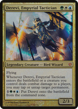 Derevi, Empyrial Tactician (Commander 2013) [Commander 2013 Oversized] | Gam3 Escape