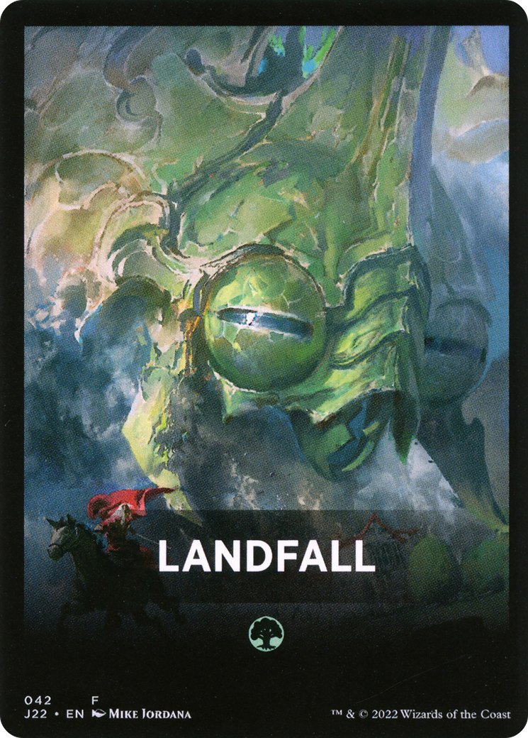 Landfall Theme Card [Jumpstart 2022 Front Cards] | Gam3 Escape