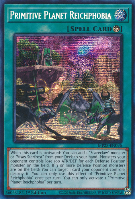 Primitive Planet Reichphobia [MP23-EN096] Prismatic Secret Rare | Gam3 Escape