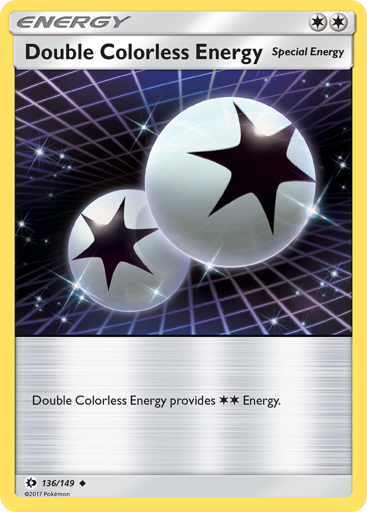 Double Colorless Energy (136/149) [Sun & Moon: Base Set] | Gam3 Escape