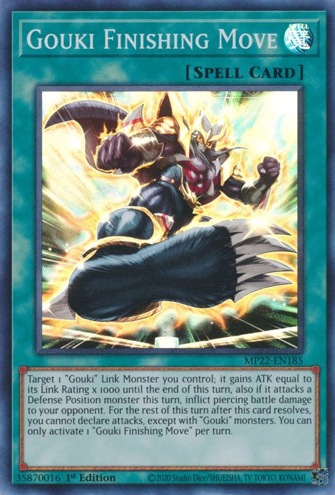 Gouki Finishing Move [MP22-EN185] Super Rare | Gam3 Escape