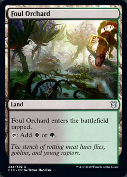 Foul Orchard [Commander 2019] | Gam3 Escape