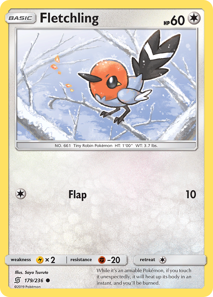 Fletchling (179/236) [Sun & Moon: Unified Minds] | Gam3 Escape