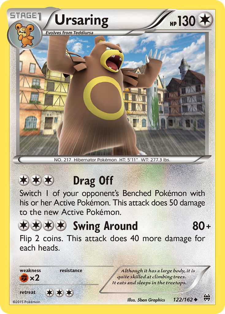 Ursaring (122/162) [XY: BREAKthrough] | Gam3 Escape