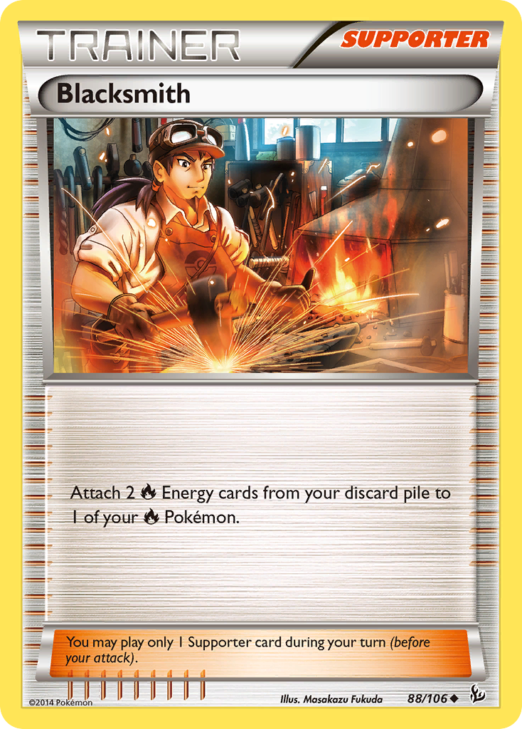 Blacksmith (88/106) [XY: Flashfire] | Gam3 Escape