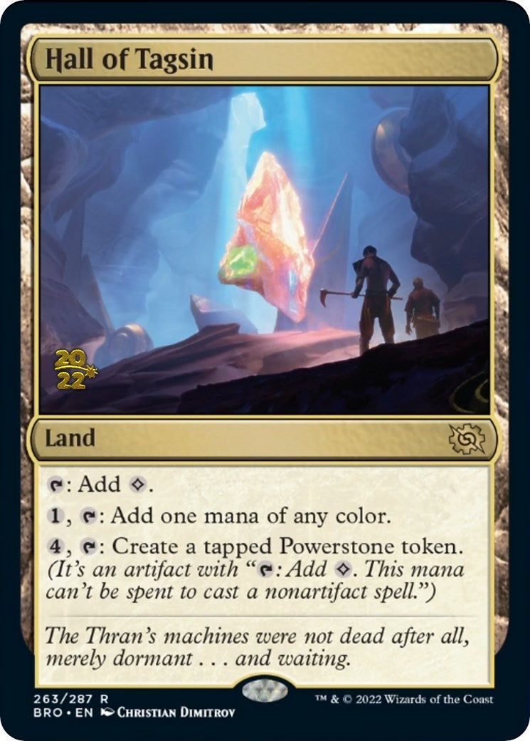Hall of Tagsin [The Brothers' War: Prerelease Promos] | Gam3 Escape