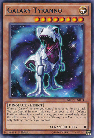 Galaxy Tyranno [MP15-EN003] Rare | Gam3 Escape