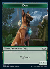 Treasure (016) // Dog Double-sided Token [Streets of New Capenna Tokens] | Gam3 Escape