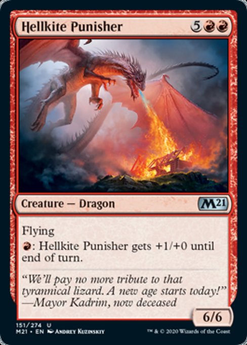 Hellkite Punisher [Core Set 2021] | Gam3 Escape