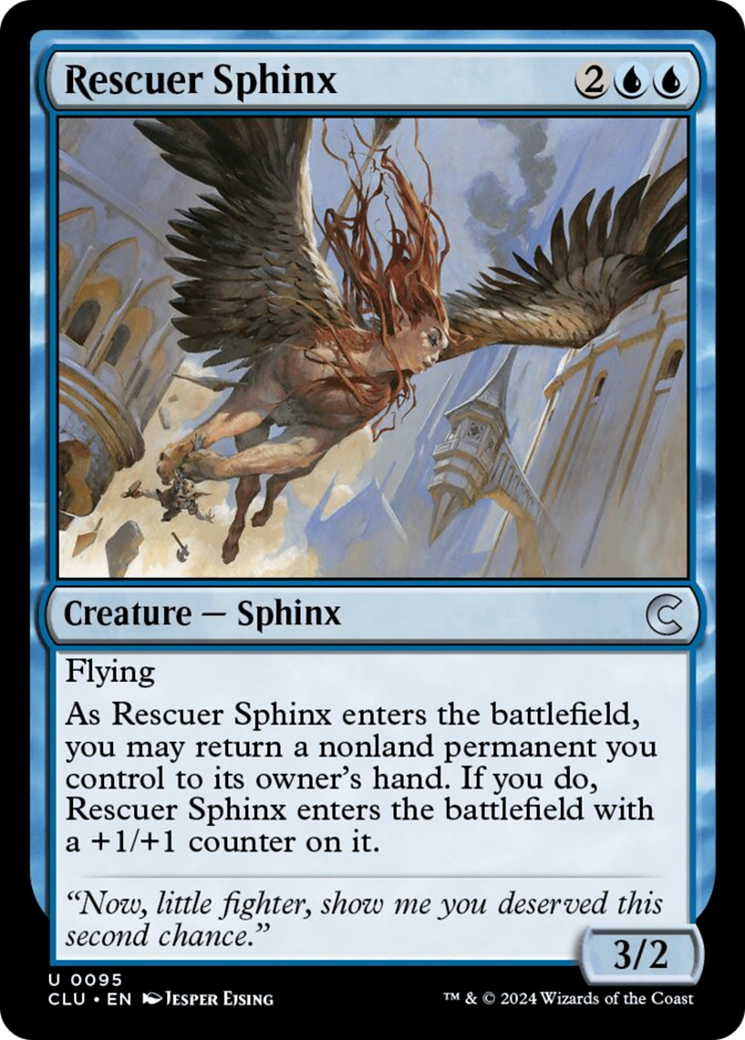 Rescuer Sphinx [Ravnica: Clue Edition] | Gam3 Escape