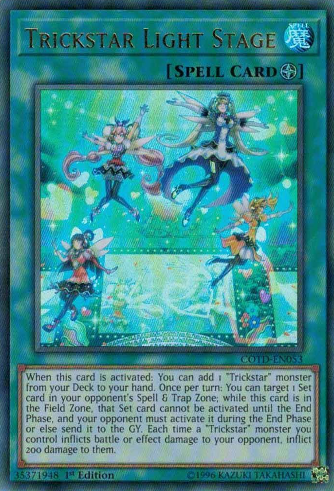 Trickstar Light Stage [COTD-EN053] Ultra Rare | Gam3 Escape