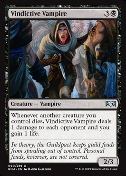 Vindictive Vampire [Ravnica Allegiance] | Gam3 Escape