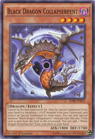 Black Dragon Collapserpent [SDSE-EN023] Common | Gam3 Escape
