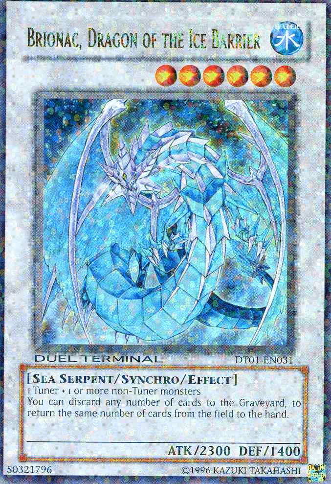 Brionac, Dragon of the Ice Barrier [DT01-EN031] Ultra Rare | Gam3 Escape