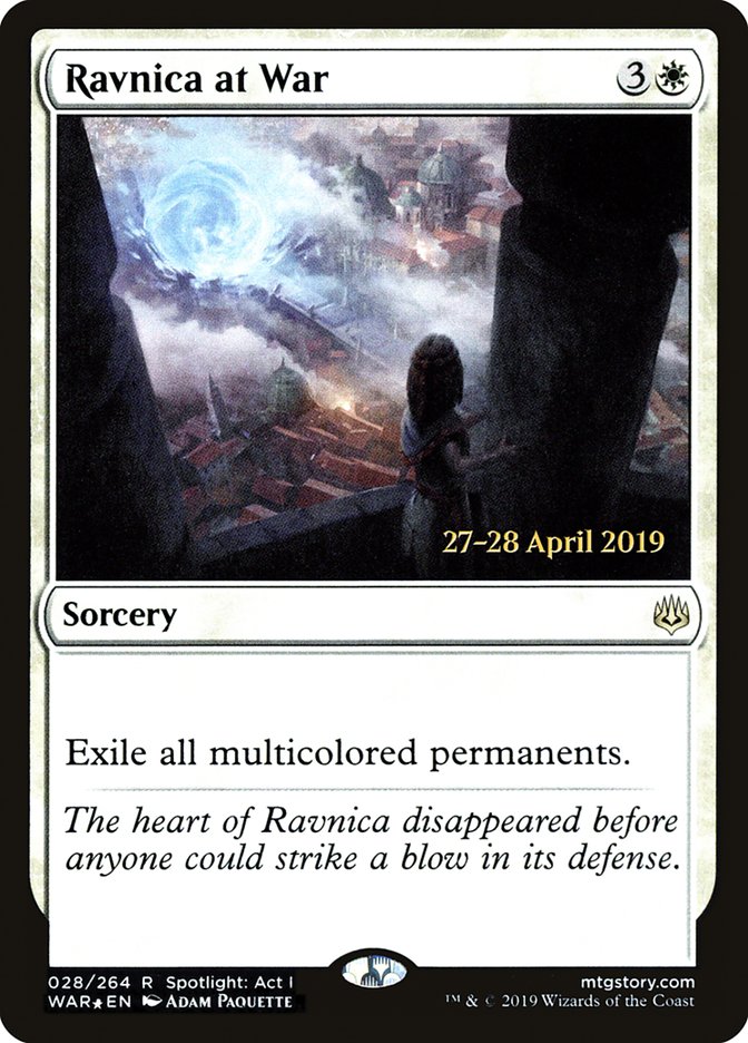 Ravnica at War  [War of the Spark Prerelease Promos] | Gam3 Escape